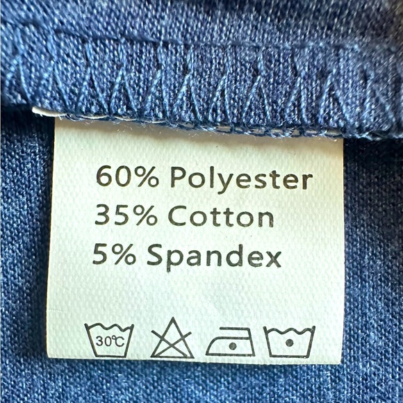 Puff Sleeve Hi-Low V-Neck Tee - NWT - Picture 4 of 5